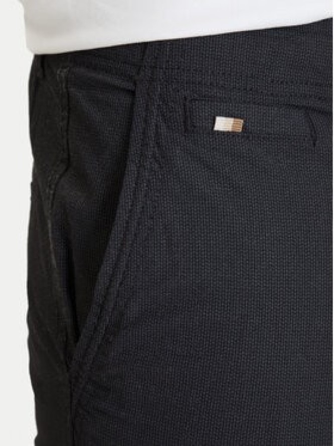 Jack & Jones Chinosy Marco 12293491 Czarny Slim Fit