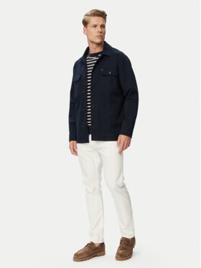 Tommy Jeans Jeansy Austin DM0DM23353 Biały Slim Fit