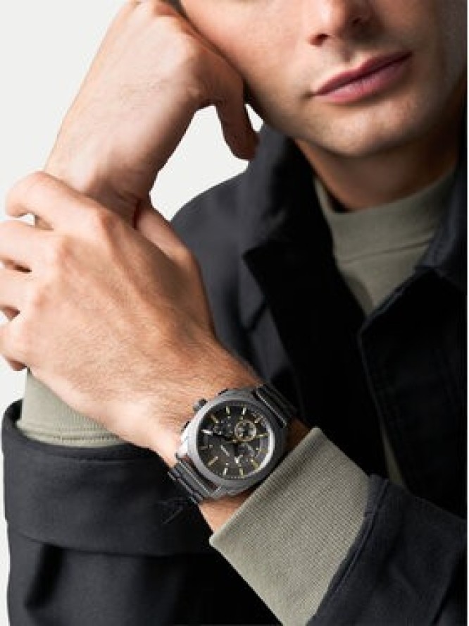 Fossil Zegarek Machine Chrono FS6160 Szary