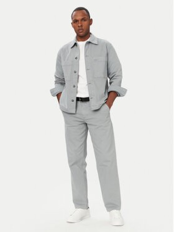 BOSS Koszula jeansowa Laredo-3 50566354 Szary jasny Regular Fit