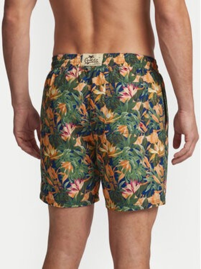 Guess Szorty kąpielowe F6GT21 WG282 Kolorowy Regular Fit