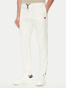 Guess Spodnie dresowe Korbin Z2BB05 FL04Q Écru Regular Fit