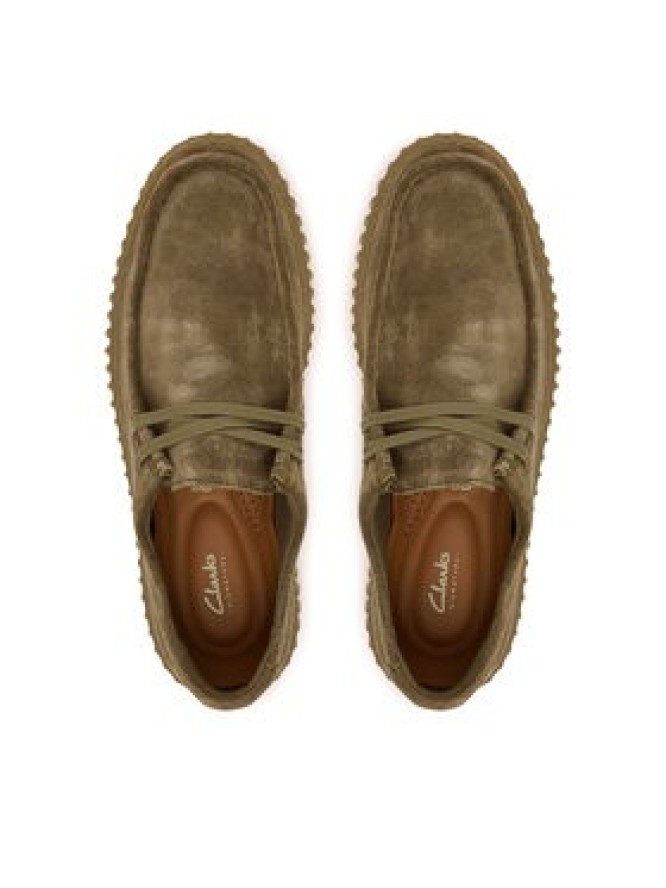 Clarks Półbuty Torhill Lo 26187378 Zielony
