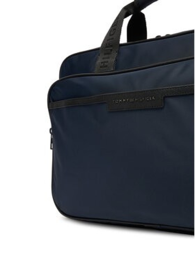 Tommy Hilfiger Torba na laptopa Th Repreve Computer Bag AM0AM13466 Granatowy