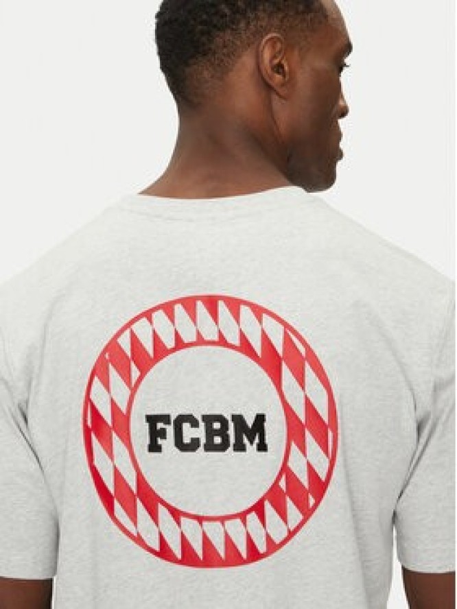 adidas T-Shirt FC Bayern VRCT JL6112 Szary Regular Fit