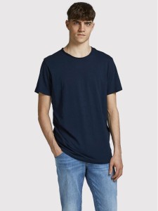 Jack & Jones T-Shirt Basher 12182498 Granatowy Regular Fit