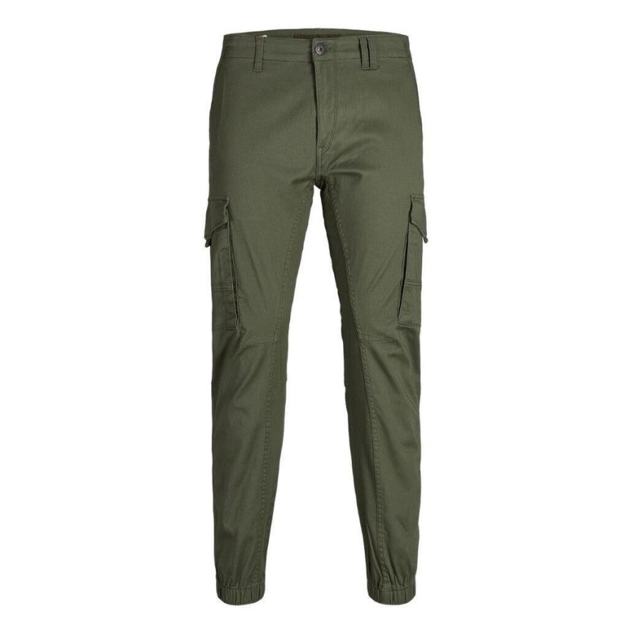 Spodnie Jack & Jones Paul Flake Cargo olive night