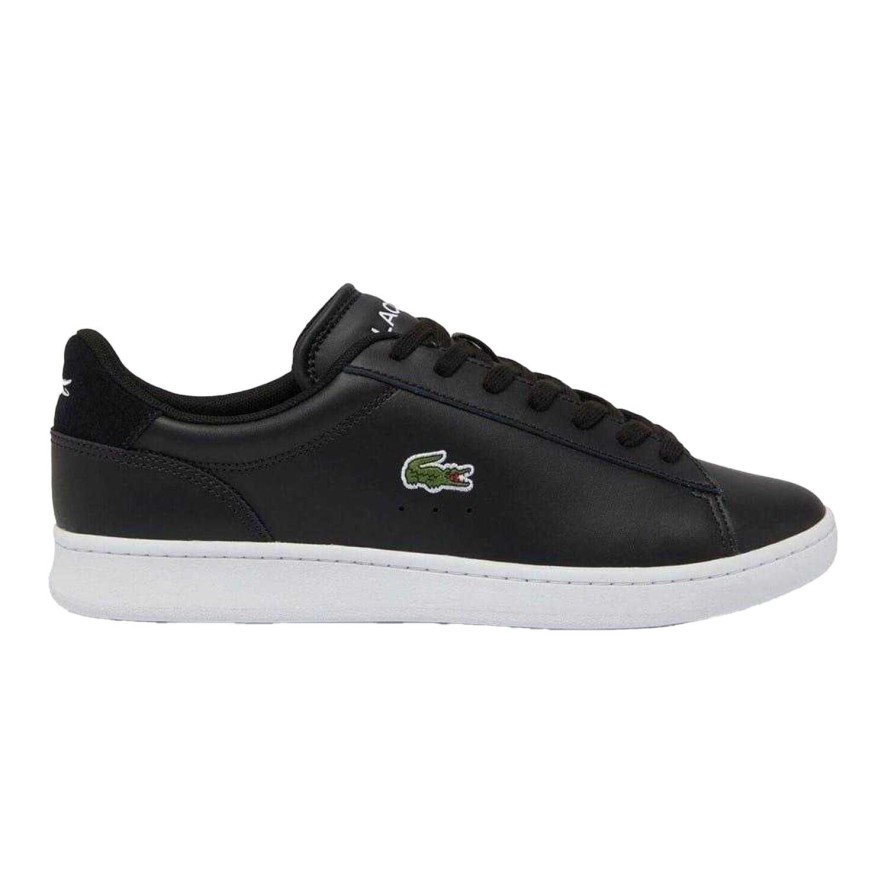 Sneakersy męskie Lacoste Carnaby Set buty sportowe tenisówki trampki czarne