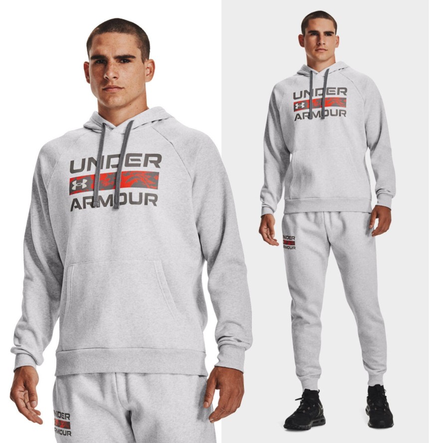 Bluza fitness męska UNDER ARMOUR RIVAL FLEECE z kapturem