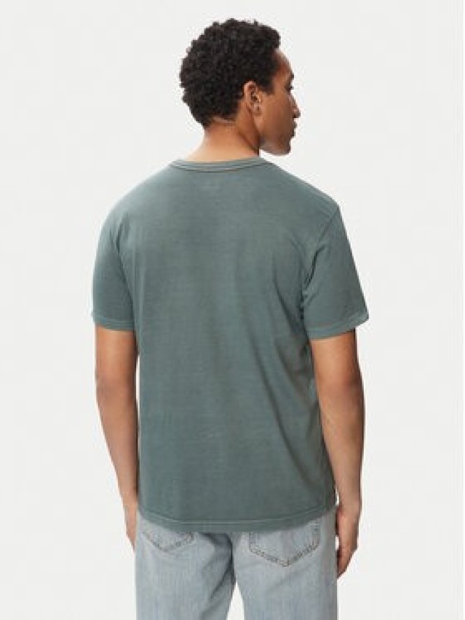 RVCA T-Shirt Mosaic 23A351543 Granatowy Regular Fit