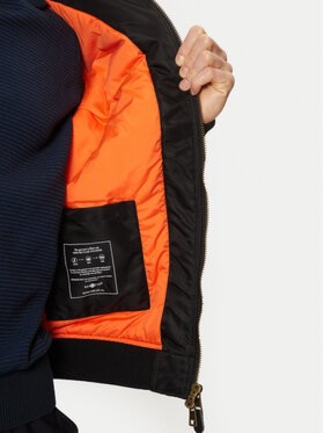 Guess Jeans Kurtka bomber M5RL81 WHAA2 Czarny Regular Fit