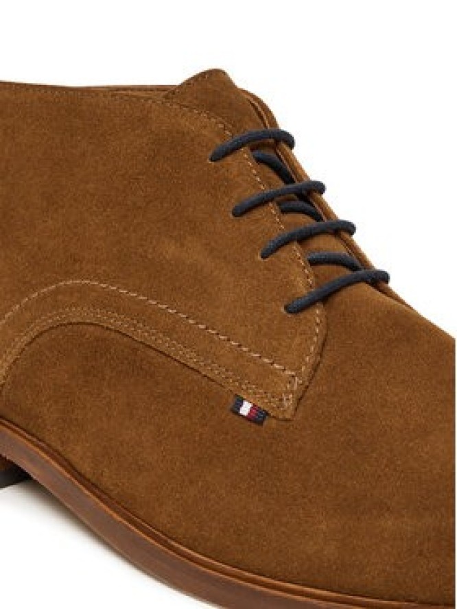 Tommy Hilfiger Trzewiki Dress FM0FM05726 Brązowy