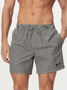 Guess Szorty kąpielowe M6GZ20 W2170 Kolorowy Regular Fit