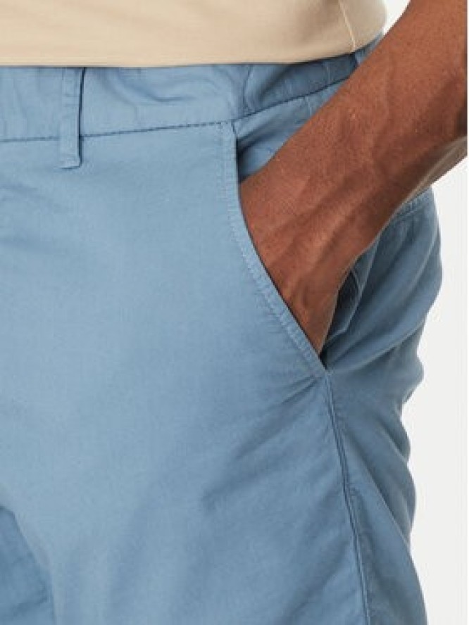 BOSS Szorty materiałowe 50540743 Błękitny Regular Fit