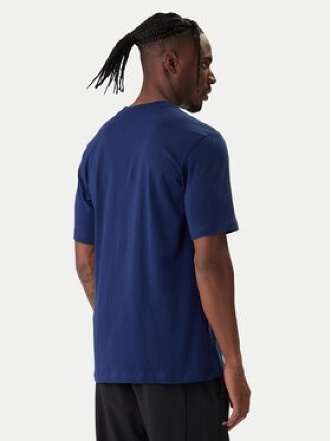 adidas T-Shirt Essentials Linear JE8999 Granatowy Regular Fit