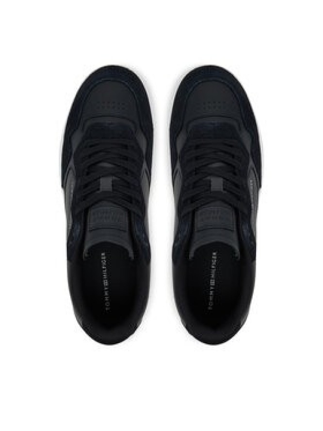 Tommy Hilfiger Sneakersy Th Basket Better Mix FM0FM05520 Czarny