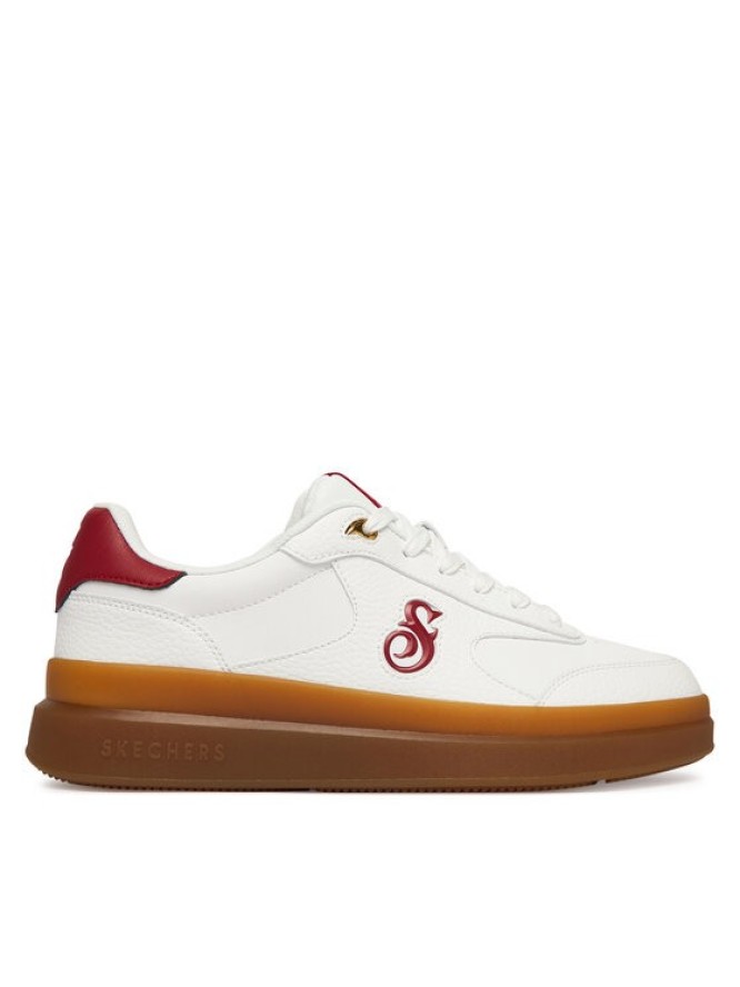 Skechers Sneakersy Snoop Dogg Courtside Urban 251200/WRD Biały