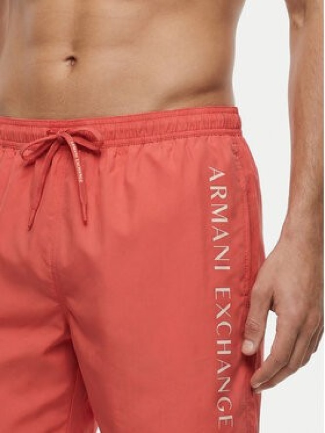 Armani Exchange Szorty kąpielowe XM000832 AF22573 U4029 Różowy Regular Fit