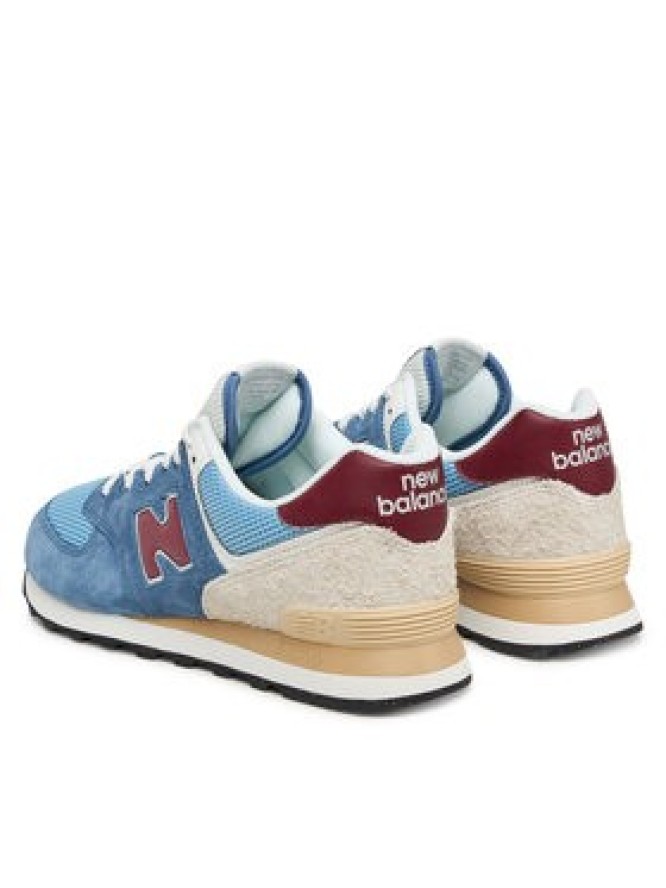 New Balance Sneakersy U574SPR Niebieski