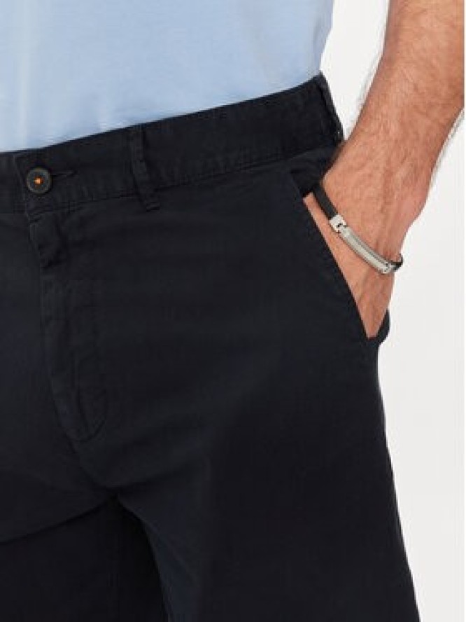 Boss Szorty materiałowe Chino-Slim 50513026 Granatowy Slim Fit
