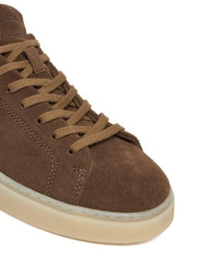 D.A.T.E. Sneakersy Levante Suede M431-LV-SD Brązowy