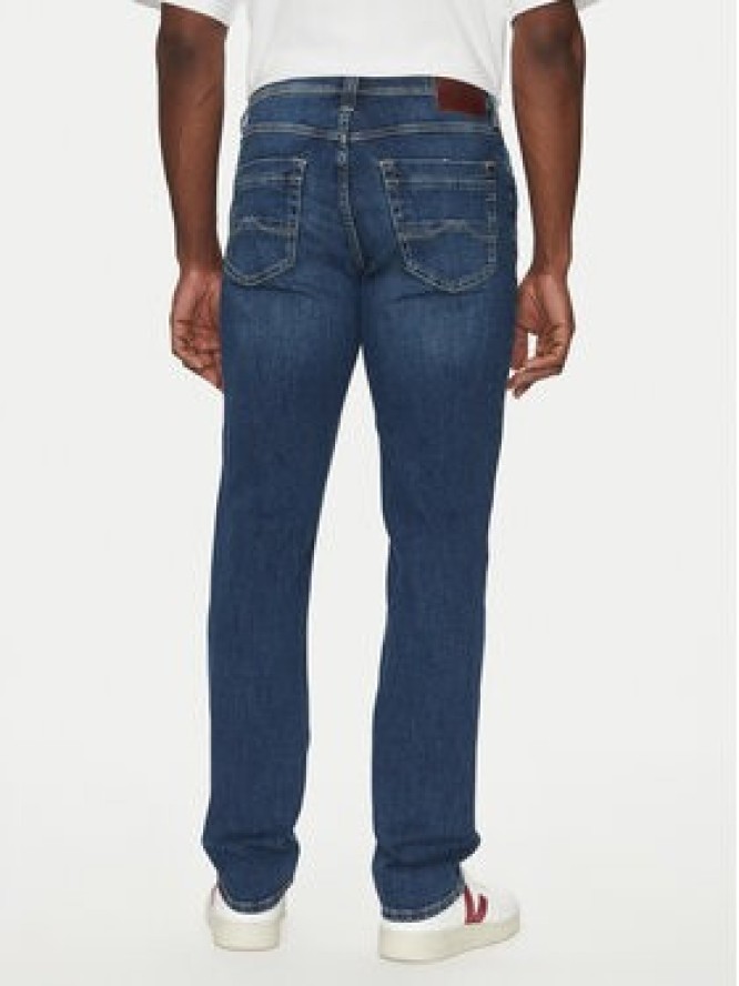 Mustang Jeansy Washington 1013976 Granatowy Regular Fit