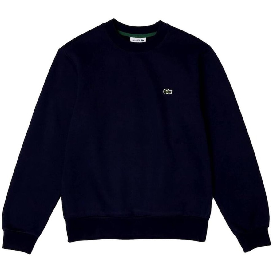 Bluza bez kaptura Męska Lacoste Ciemnoniebieski