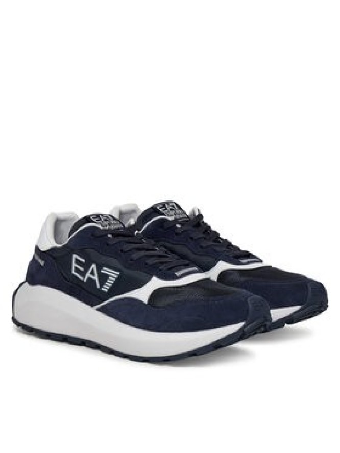 EA7 Emporio Armani Sneakersy X8X186 XK401 U473 Granatowy
