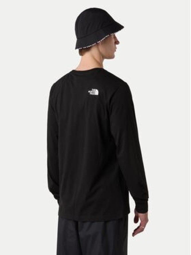 The North Face Longsleeve Fine NF0A8A6P Czarny Regular Fit