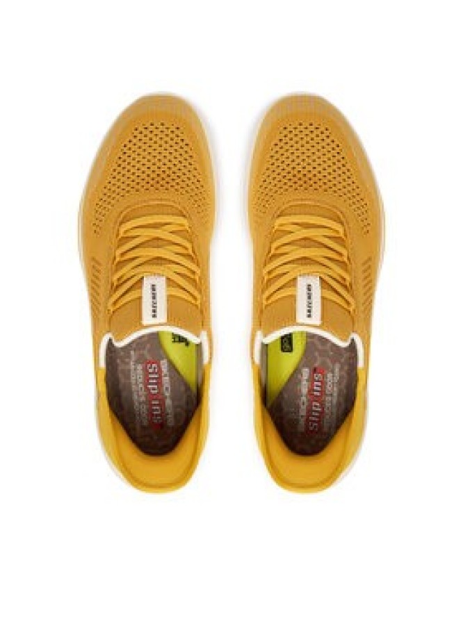 Skechers Sneakersy Slade Quinto 210810/YEL Żółty