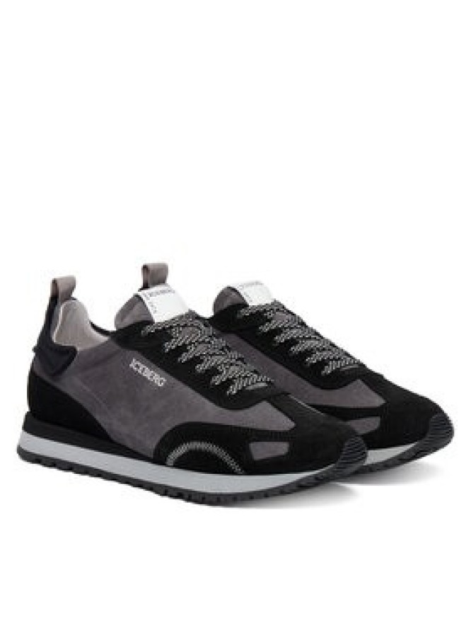 Iceberg Sneakersy Fondo IU185303 Czarny