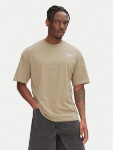 Jack & Jones T-Shirt Ames 12268471 Beżowy Relaxed Fit
