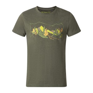 Koszulka męska bawełniana Alpine Pro Bolen