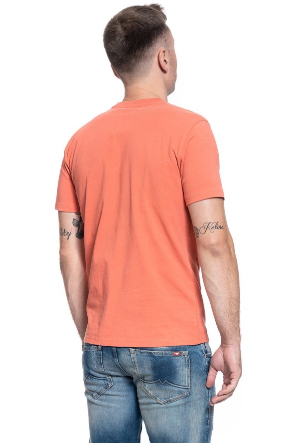 MĘSKI T-SHIRT LEE SS POCKET TEE PAPRIKA L64PSWNI 112115854