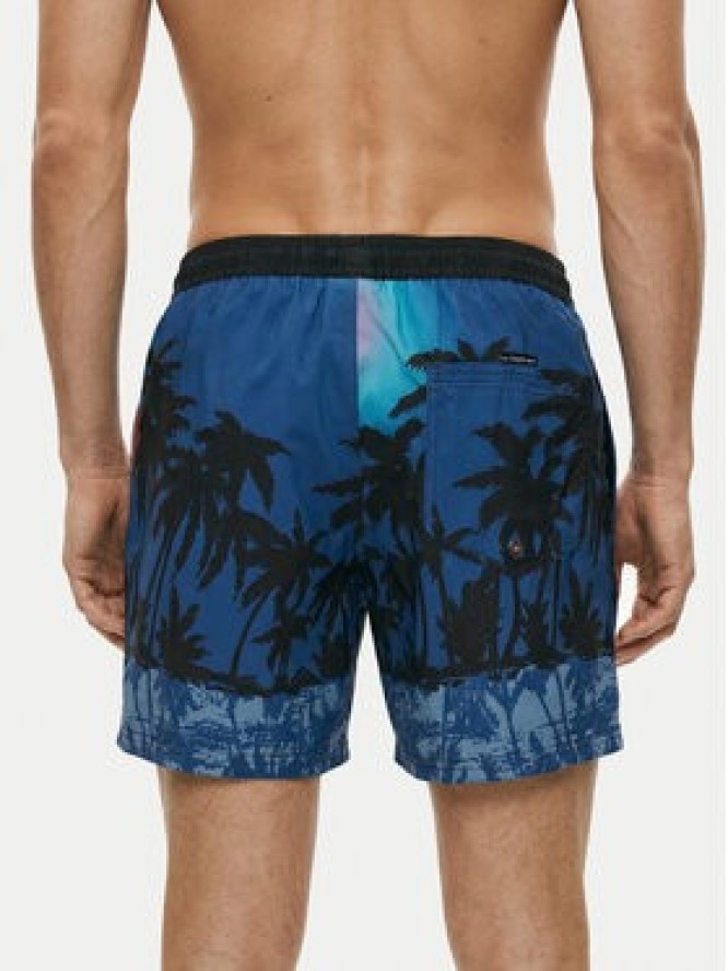 Quiksilver Szorty kąpielowe Everyday Printed Volley 15 EQYJV04219 Niebieski Regular Fit