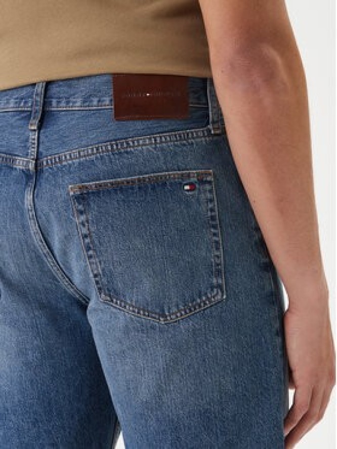 Tommy Hilfiger Szorty jeansowe Dover MW0MW42557 Niebieski Regular Fit