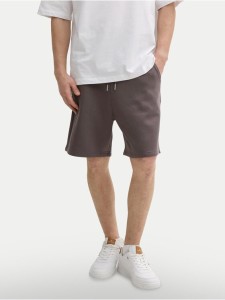 Tom Tailor Denim Szorty sportowe 1045584 Szary Regular Fit