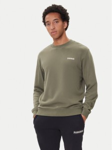 Napapijri Bluza B-Small Box C NP0A88TP Khaki Relaxed Fit