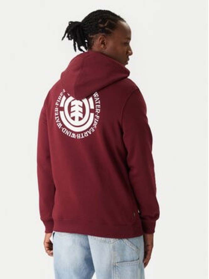 Element Bluza Seal ELYSF00295 Bordowy Regular Fit