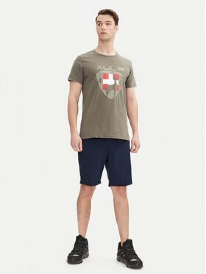 Aulp T-Shirt Roque Khaki Regular Fit