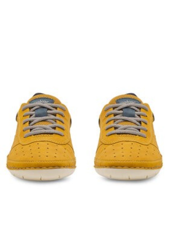Rieker Sneakersy 07506-68 Żółty