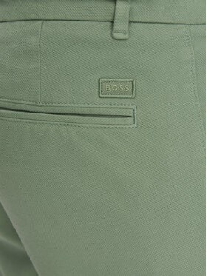 BOSS Szorty materiałowe H-Slice 50543951 Zielony Slim Fit