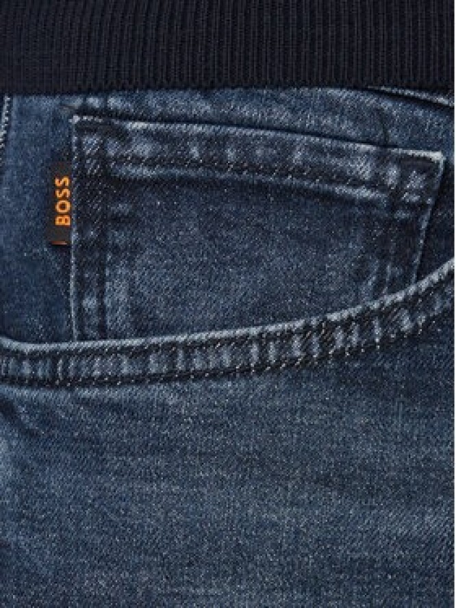 BOSS Jeansy Onyx Bo 50544651 Granatowy Tapered Fit