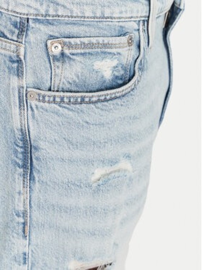 Guess Szorty jeansowe M5GDV2 D4Z84 Niebieski Slim Fit