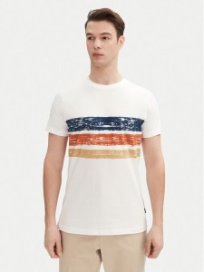 INDICODE T-Shirt Caron 41-051 Niebieski Regular Fit