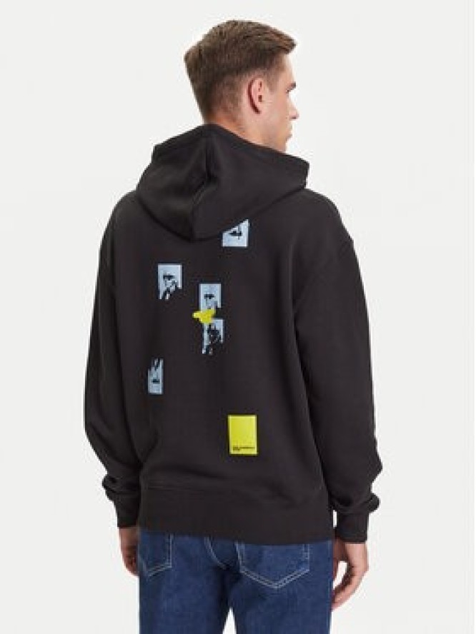 Karl Lagerfeld Jeans Bluza A3M20031 Czarny Relaxed Fit