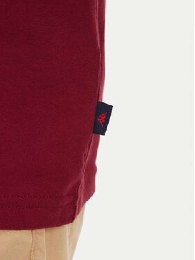 Robe di Kappa T-Shirt Dorel 64131EW Bordowy Regular Fit