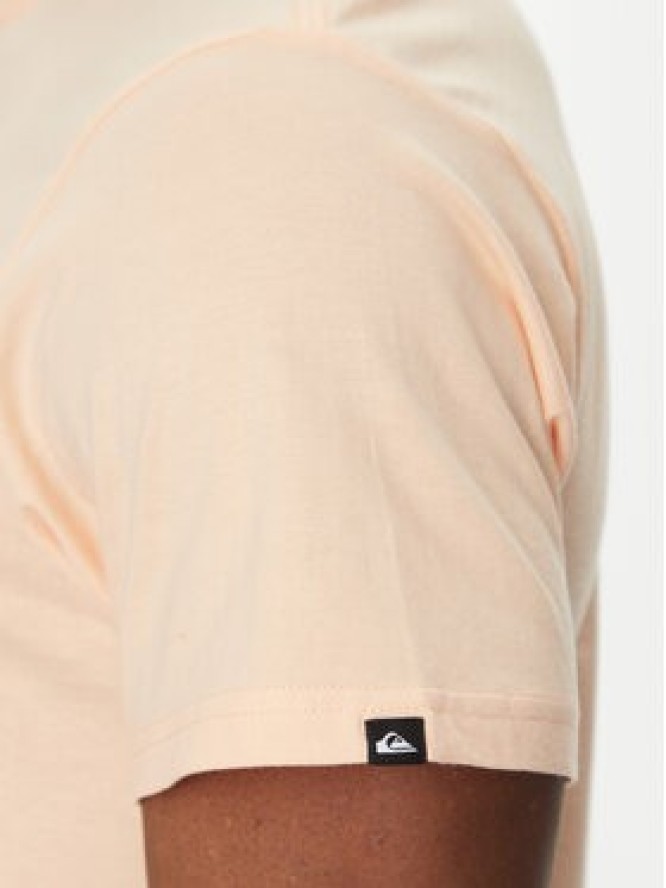 Quiksilver T-Shirt EQYZT08064 Pomarańczowy Regular Fit