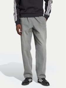 adidas Jeansy adicolor Denim Stone JW5920 Szary Regular Fit