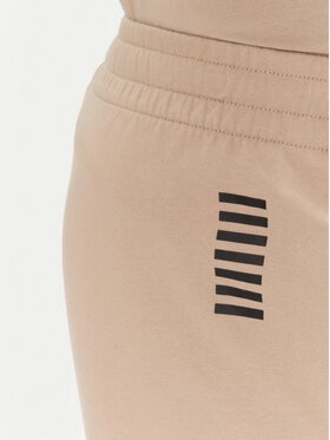 EA7 Emporio Armani Szorty sportowe 8NPS65 PJVRZ U6155 Beżowy Regular Fit